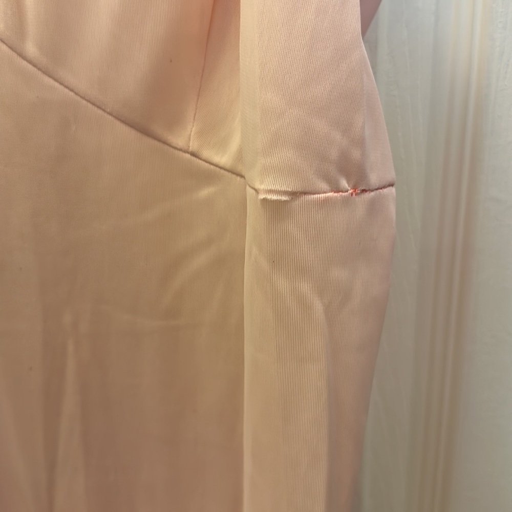 Vanity Fair vintage chemise slip size 38. Pink lace - Picture 4 of 9